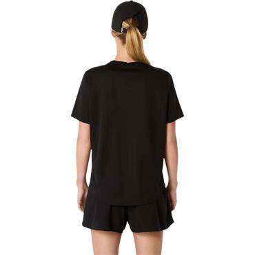 Asics Womens Core Short Sleeved T-Shirt - BLACK