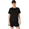 Asics Womens Core Short Sleeved T-Shirt - BLACK