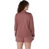 Asics Womens Icon Long Sleeved 1/2 Zip Top - Red