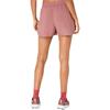 Asics Womens Icon 4IN Shorts - Burgandy