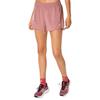 Asics Womens Icon 4IN Shorts - Burgandy