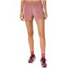 Asics Womens Icon 4IN Shorts - Burgandy