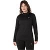 Asics Womens Core Long Sleeved 1/2 Zip Winter Top - BLACK