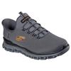 Skechers Men Slip In Glide Step Noxus Shoe - Charcoal Grey