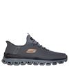 Skechers Men Slip In Glide Step Noxus Shoe - Charcoal Grey