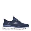 SKECHERS MENS GLIDE STEP TRAINERS - Navy