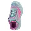 SKECHERS GIRLS POWER JAMS 2.0 TRAINERS - BLUE