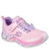 SKECHERS GIRLS S-LIGHTS BUTERFLY BLISS TRAINERS - Pink