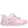 SKECHERS GIRLS S-LIGHTS BUTERFLY BLISS TRAINERS - Pink