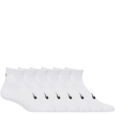 Asics Quarter Socks | 6 Pack - White