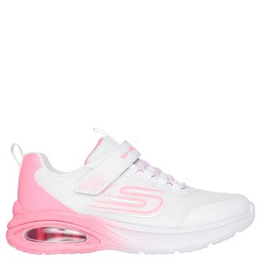 Skechers Kids Microspec Max Advance Fly3 Trainers - Pink/White