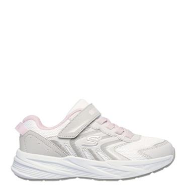 Skechers Kids Microspec Tread Shoe - White/Pink