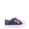 Skechers Infant Twinkle Sparks With Lights - Hearts - Navy