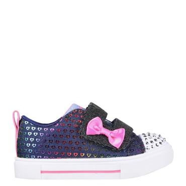 Skechers Infant Twinkle Sparks With Lights - Hearts - Navy