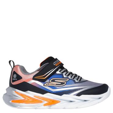 SKECHERS BOYS Flex Glow Ultra TRAINERS - Grey