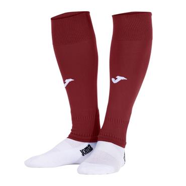 Joma Calf II Leg Footless Socks - Burgandy