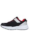 Skechers Microspec Tread Shoes - Black/Red