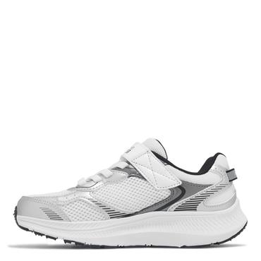 SKECHERS KIDS GO RUN CONSISTENT 2.0 TRAINERS - WHITE