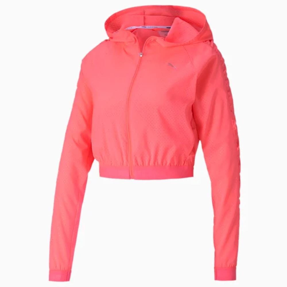 PUMA Womens Be Bold Woven Jacket Pink Michael Murphy Sports