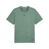 Puma Mens Tad Essential Heather Cat T-Shirt - GREEN