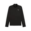 PUMA MENS M RUN VELOCITY CLOUDSPUN HALF ZIP - BLACK