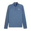 Puma Mens Run Velocity Cloudspun Half Zip - Navy