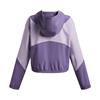 Under Armour Girls Rival Woven Jacket - Purple