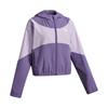Under Armour Girls Rival Woven Jacket - Purple