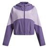 Under Armour Girls Rival Woven Jacket - Purple