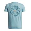 Under Armour Wordmark Blur T- Shirt - BLUE