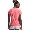 Under Armour Womens Vanish Short Sleeve T- Shirt - Pink