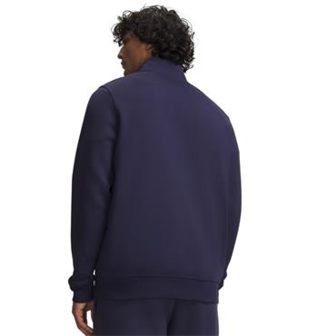 Under Armour Mens Icon Fleece Quarter ZiP - BLUE