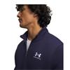 Under Armour Mens Icon Fleece Quarter ZiP - BLUE