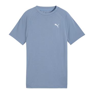 PUMA BOYS EVOSTRIPE TSHIRT - BLUE