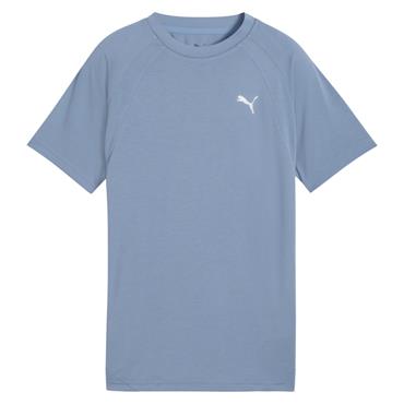PUMA BOYS EVOSTRIPE TSHIRT - BLUE