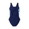SPEEDO WOMENS COLOURBLOCK MUSCLEBACK SWIMSUIT - Navy/Blue