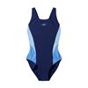 SPEEDO WOMENS COLOURBLOCK MUSCLEBACK SWIMSUIT - Navy/Blue