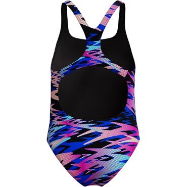 SPEEDO KIDS HYPERBOOM PRINT MEDALIST SWIMSUIT - Multi