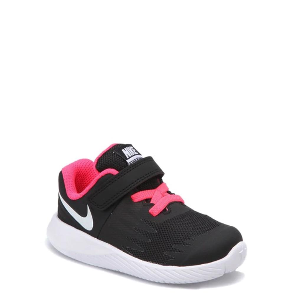 nike star runner black pink