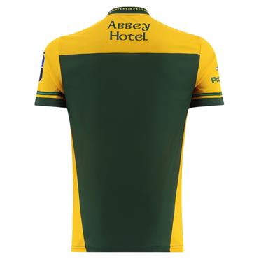 O' Neills Kids Donegal Alternate Keepers Jersey 26 - Bottle Amber - Green/Amber
