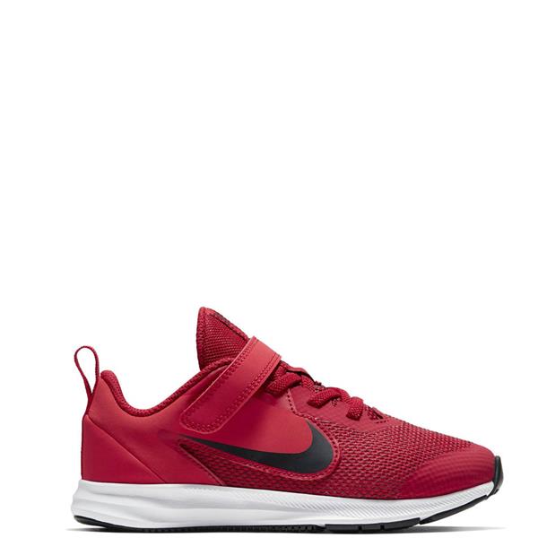 kids red nike trainers