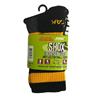 ATAK NON SLIP GRIP MID LEG SOCKS - Black/Gold