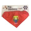 Cork Dog Bandana - Red