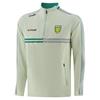 O'Neills KIDS Donegal GAA Nepal 184 BrusheD HALF ZIP - Lime Green