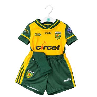 O' Neills Kids Donegal GAA Kit 2026 - Green/Amber