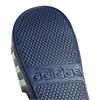 Adidas Mens Adilette Aqua Sliders - Navy/White