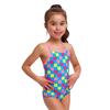Funkita Girls Printed One Piece | Post It - Multi