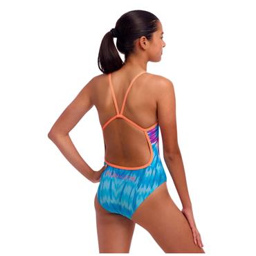 FUNKITA GIRLS SINGLE STRAP ONE PIECE BIRDIE BIRD - Multi