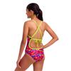 FUNKITA GIRLS TIE ME TIGHT ONE PIECE WRIGGLE WALLS - Multi