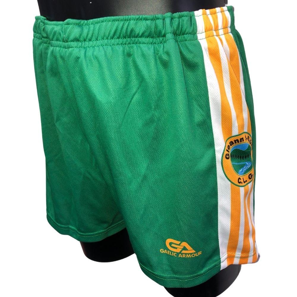 Gaelic Armour Glenswilly Kids Shorts Green Michael Murphy Sports Donegal ireland